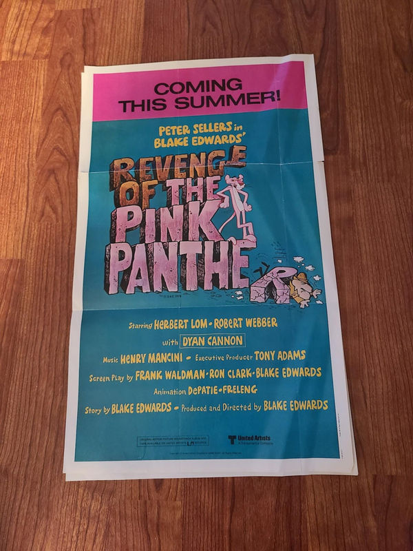 Revenge Of The Pink Panther - Daybills