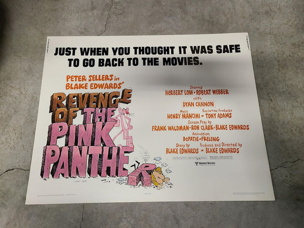 Revenge of the Pink Panther - Half Sheets