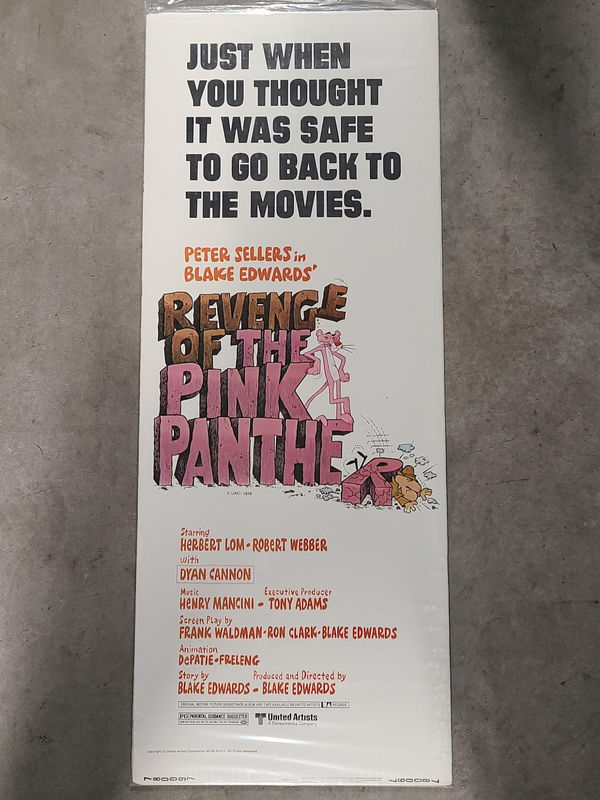 Revenge Of The Pink Panther - Inserts