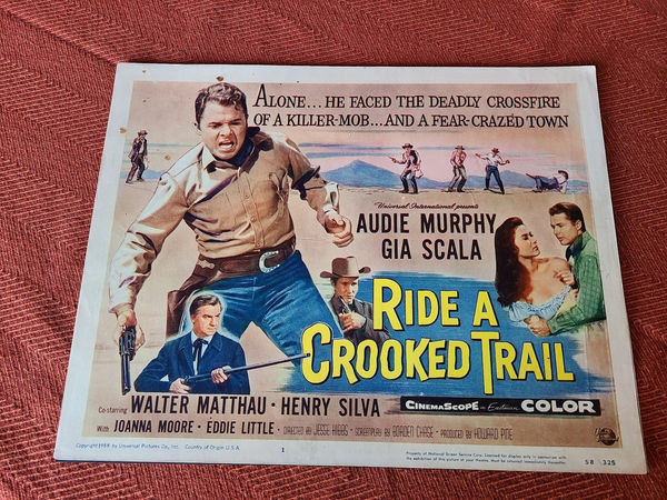 Ride A Crooked Trail - Western Lobby Cards