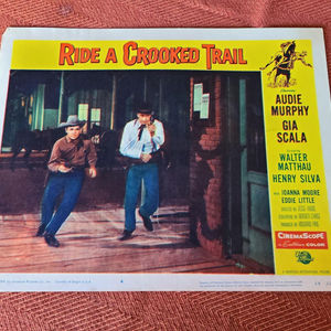 Ride A Crooked Trail - Western Lobby Cards