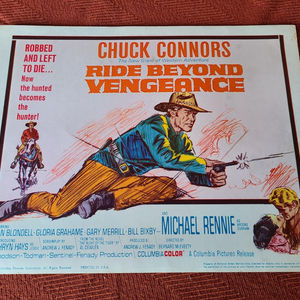 Ride Beyond Vengeance - Western Lobby Cards