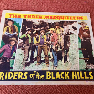 Riders Of The Black Hills - Western Lobby Cards