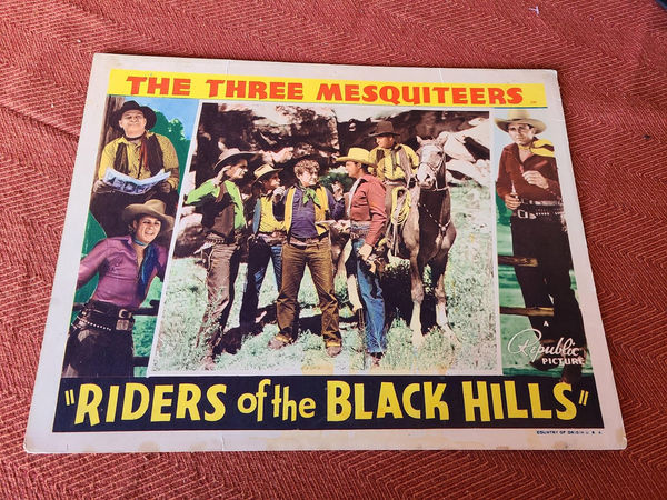 Riders Of The Black Hills - Western Lobby Cards