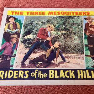 Riders Of The Black Hills - Western Lobby Cards