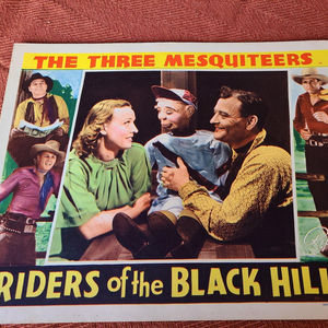 Riders Of The Black Hills - Western Lobby Cards