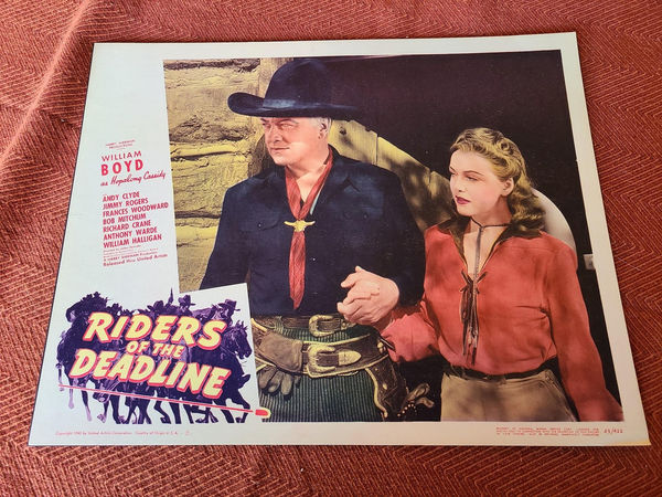 Riders Of The Deadline - Western Lobby Cards