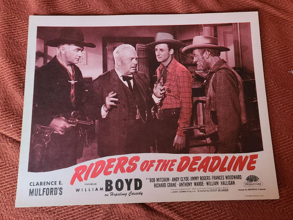 Riders of The Deadline - Western Lobby Cards