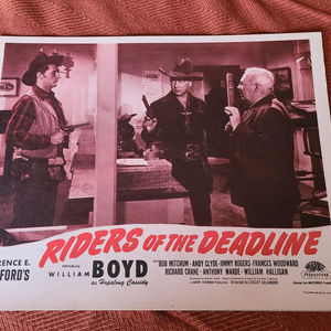 Riders of The Deadline - Western Lobby Cards