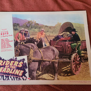 Riders Of The Deadline - Western Lobby Cards