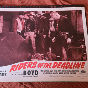 Riders of The Deadline - Western Lobby Cards