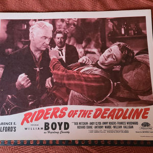 Riders of The Deadline - Western Lobby Cards