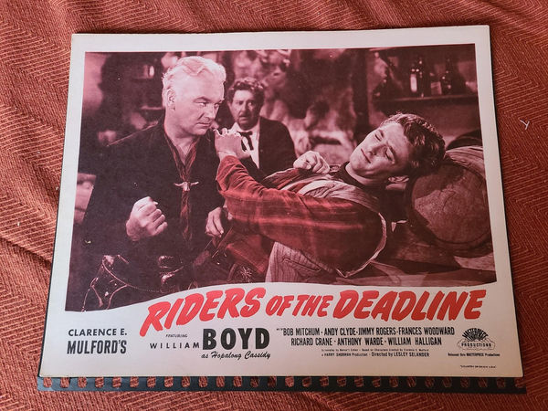 Riders of The Deadline - Western Lobby Cards