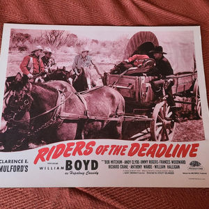 Riders of The Deadline - Western Lobby Cards