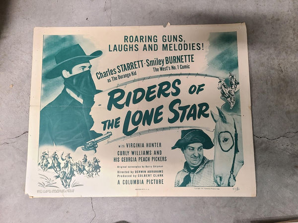 Riders of the Lone Star - Half Sheets