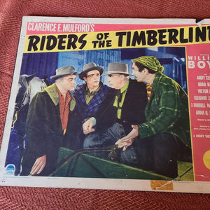 Riders Of The Timberline - Western Lobby Cards