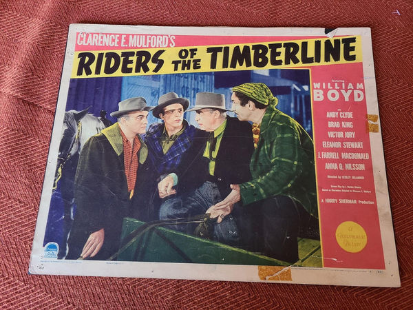 Riders Of The Timberline - Western Lobby Cards