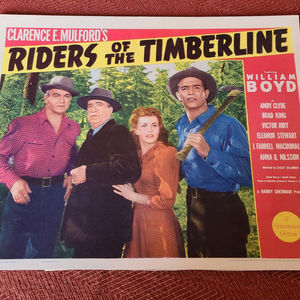 Riders Of The Timberline - Western Lobby Cards