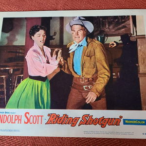 Riding Shotgun - Western Lobby Cards