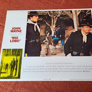 Rio Lobo - Western Lobby Cards