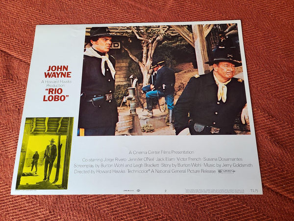 Rio Lobo - Western Lobby Cards