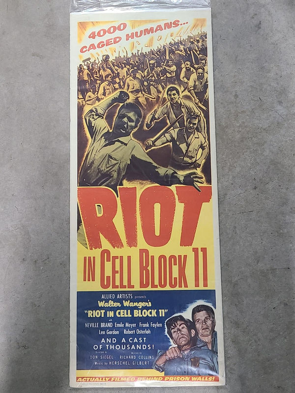 Riot In Cell Block 11 - Inserts