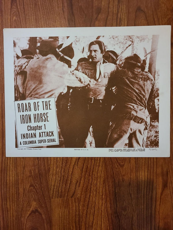 Roar Of The Iron Horse - Serial Lobby Cards