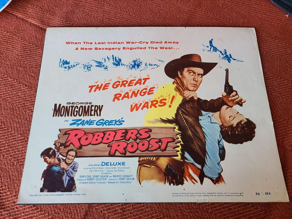 Robbers Roost - Western Lobby Cards