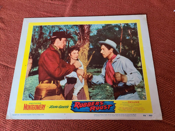 Robbers Roost - Western Lobby Cards