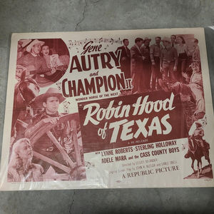 Robin Hood Of Texas - Half Sheets