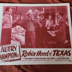 Robin Hood of Texas - Western Lobby Cards