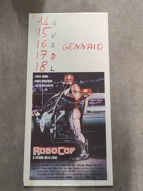 Robo Cop - Locodina