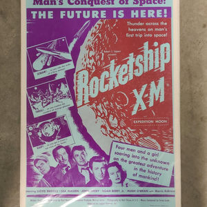 Rocketship X-M - Window Cards