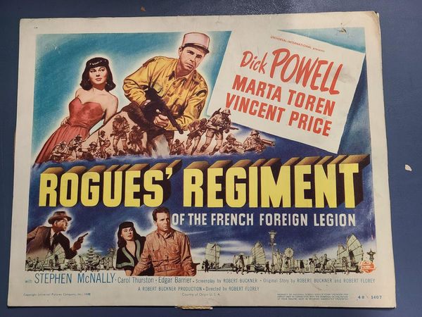 Rogue's Regiment - Title Cards