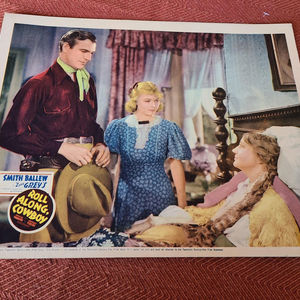 Roll Along Cowboy - Western Lobby Cards