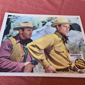 Roll Along Cowboy - Western Lobby Cards