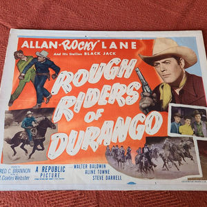 Rough Riders Of Durango - Western Lobby Cards