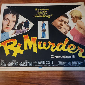 RX For Murder - Title Cards