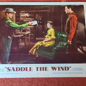 Saddle The Wind - Western Lobby Cards