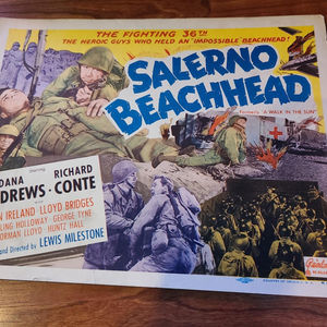 Salerno Beachhead - Military/Aviation Lobby Cards