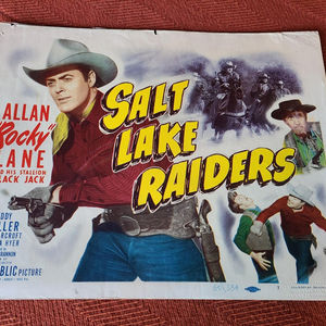 Salt Lake Raiders - Western Lobby Cards