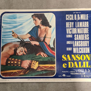 Samson and Delilah - Fotobusta