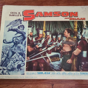 Samson And Delilah - General Lobby Cards