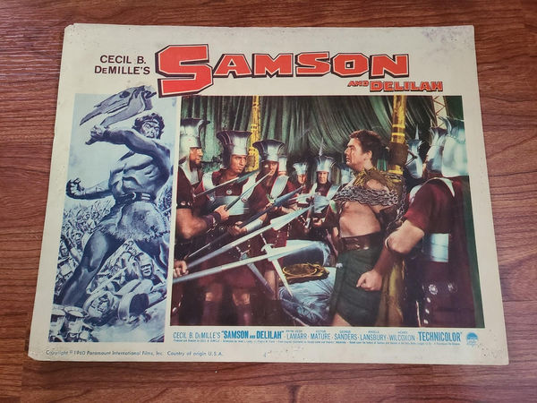 Samson And Delilah - General Lobby Cards