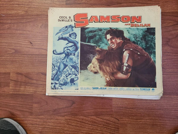 Samson And Delilah - General Lobby Cards