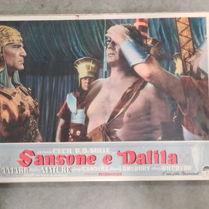 Samson And Delilah - Italian Cards