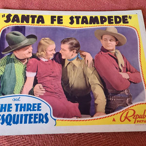 Santa Fe Stampede - Western Lobby Cards