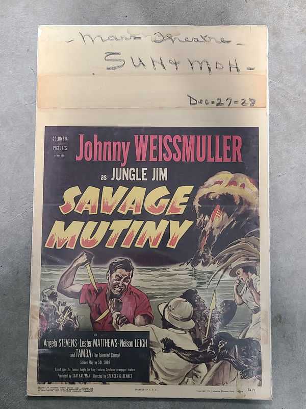 Savage Mutiny - Window Cards