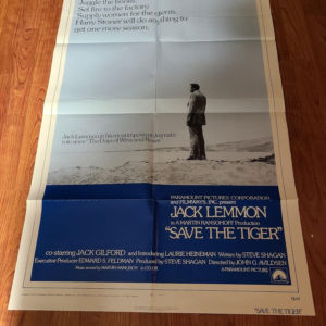 Save the Tiger - 1 Sheets/US