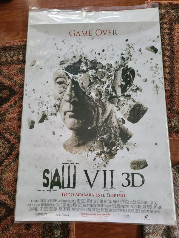 Saw VII: 3D - 1 Sheets/US